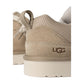 Beige Suede Leather Chunky Sneakers