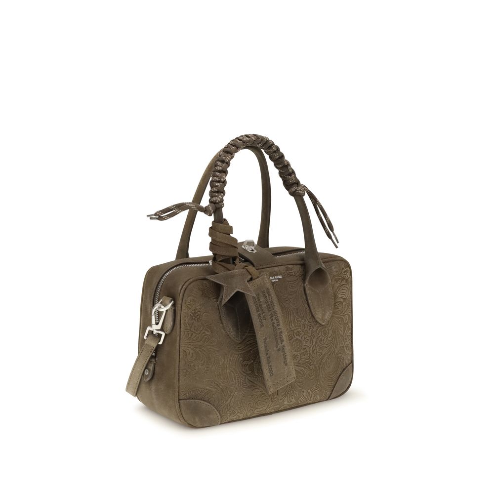 Brown Calf Leather Bos Taurus Handbag