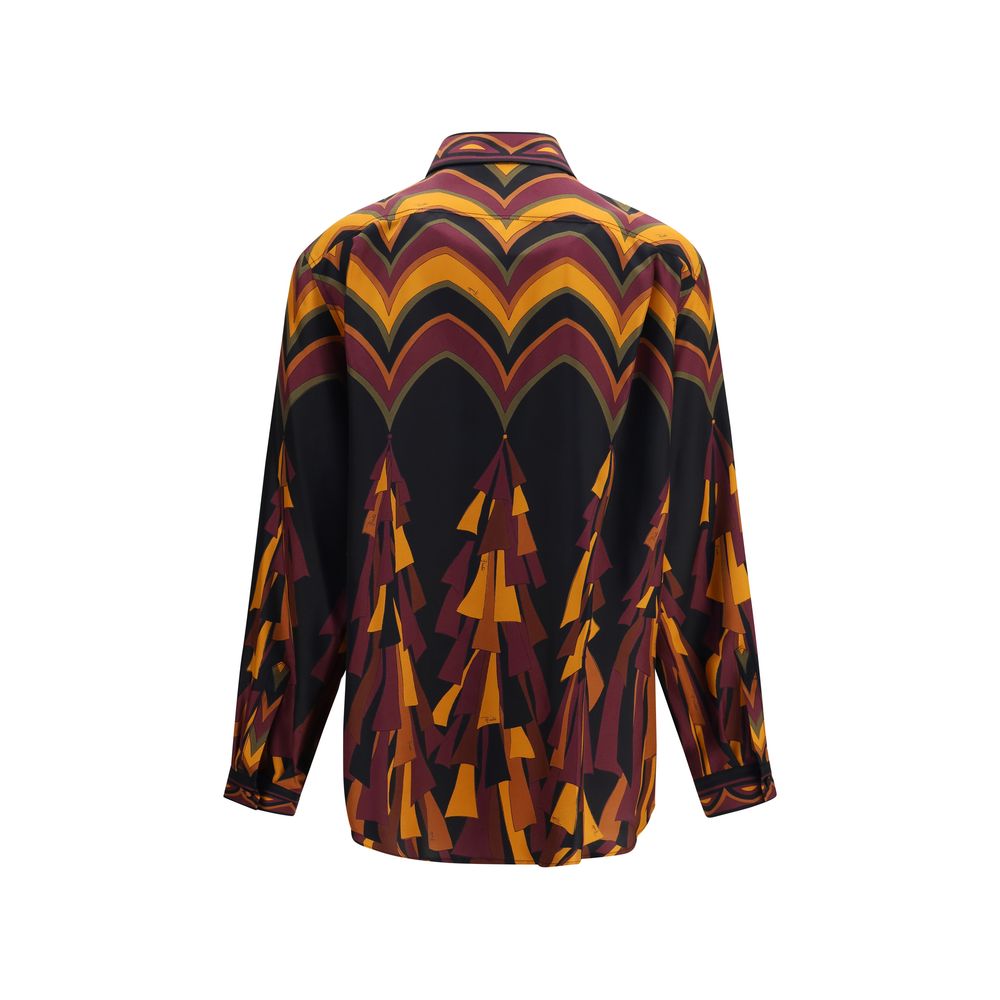 Multicolor Silk Shirt