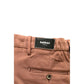 Pink Viscose Men Pant