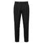 Black Viscose Men Pants