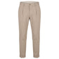 Beige Viscose Men Pants