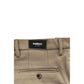 Beige Viscose Men Pant
