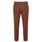 Brown Viscose Men's Pant