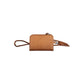 Brown Polyurethane Women's Wallet