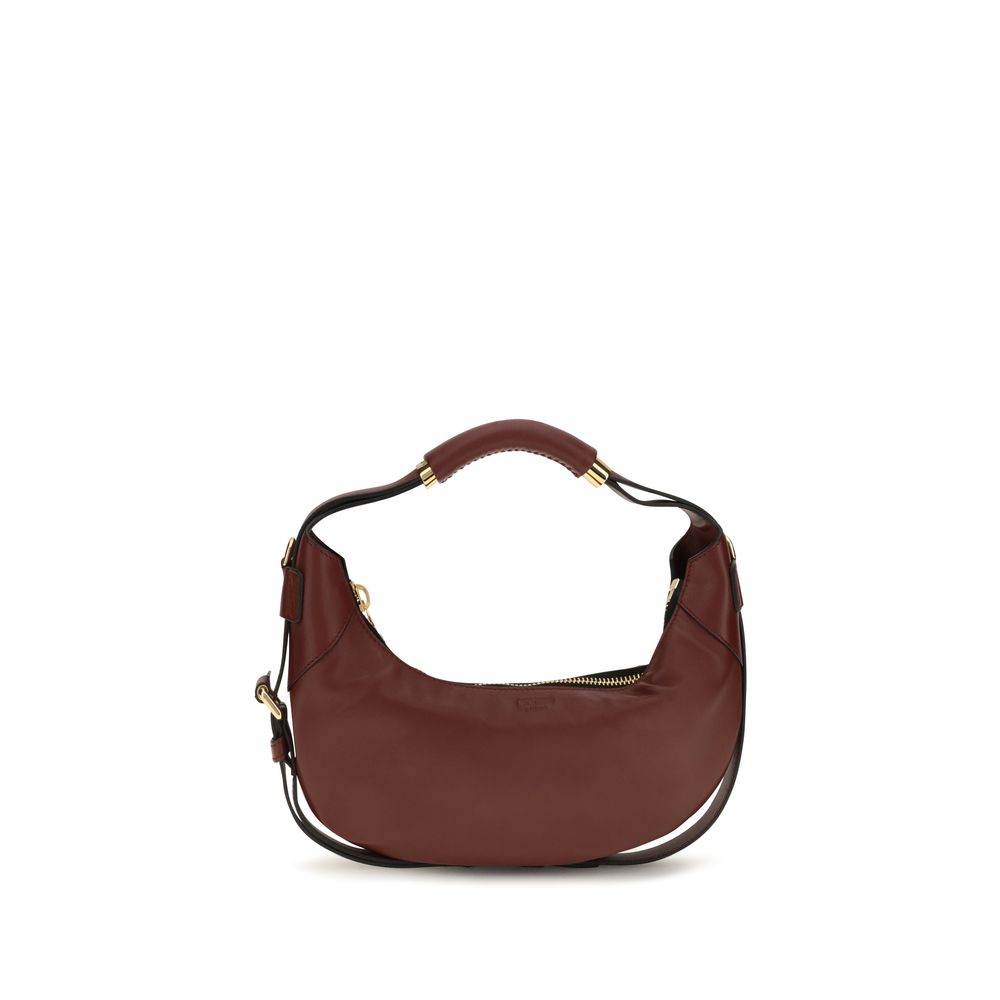 Bordeaux Calf Leather Bos Taurus Shoulder Bag