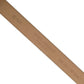 White Leather Silver Tone Metal Buckle Belt