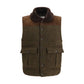 Bicolor Wool Oves Aries Sleeveless Jacket