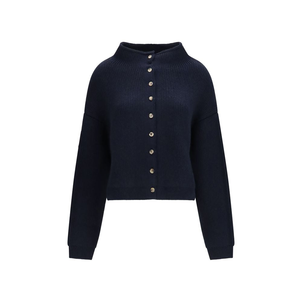 Blue Cashmere Cardigan