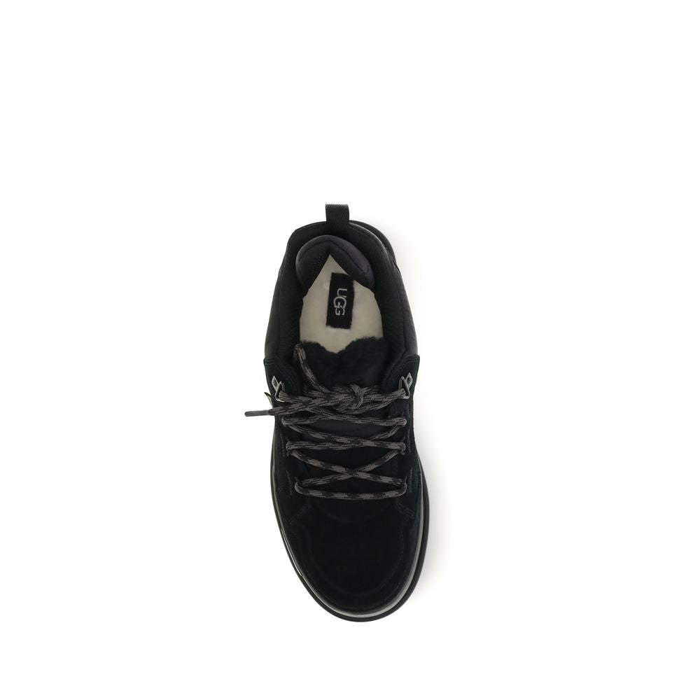 Black Calf Leather Bos Taurus Athletic Sneakers