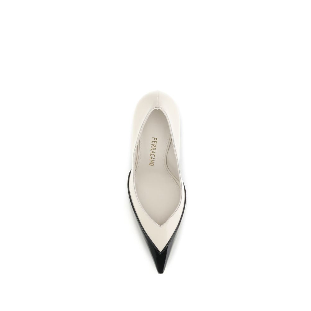 Multicolor Calf Leather Bos Taurus High Heel Pumps