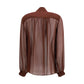 Brown Viscose Blouse