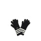 Black Recycled Polyamide Gloves
