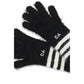 Black Recycled Polyamide Gloves