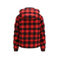 Red Cotton Full-Length Jacket