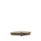 Brown Suede Leather Belt