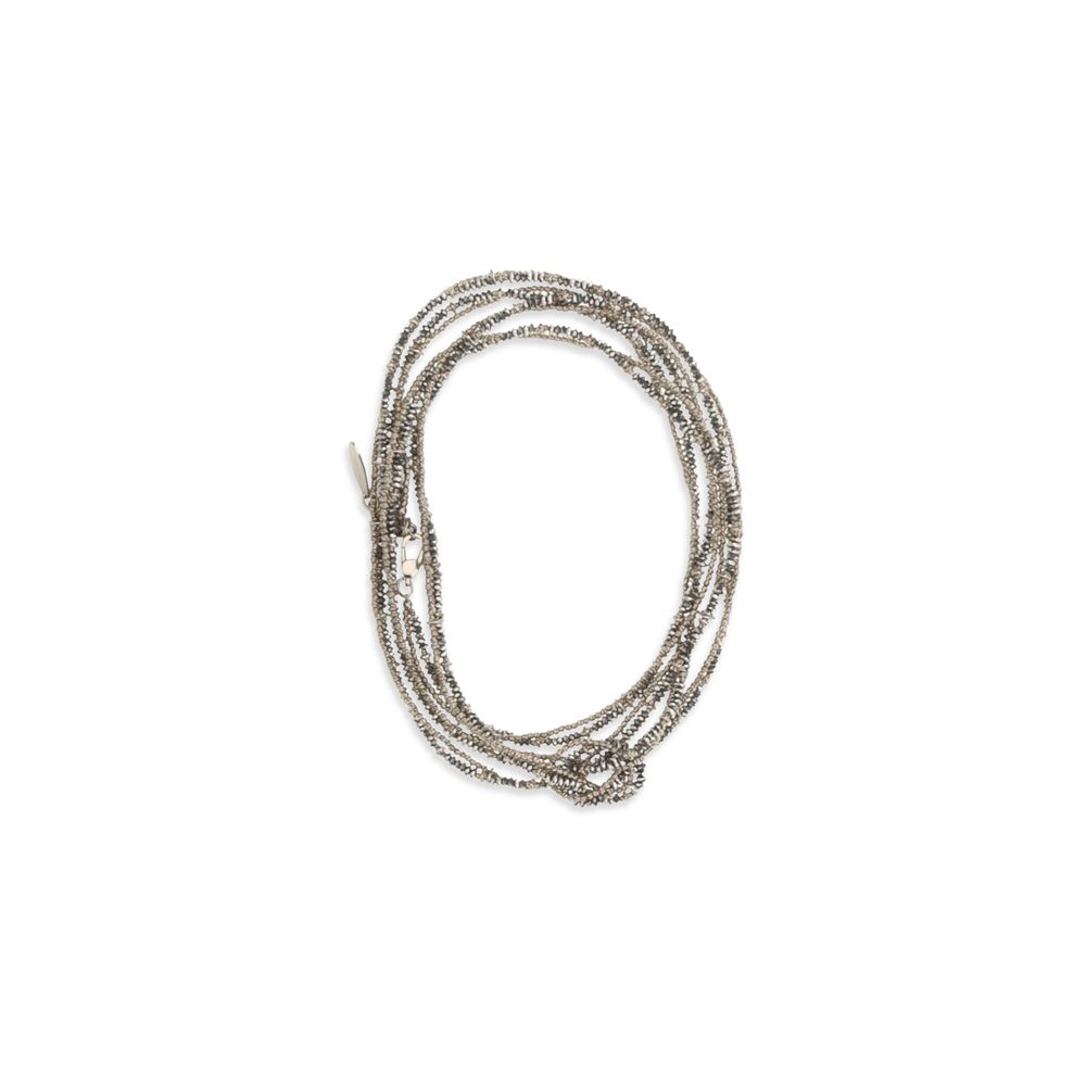 Brown Silver Bracelet