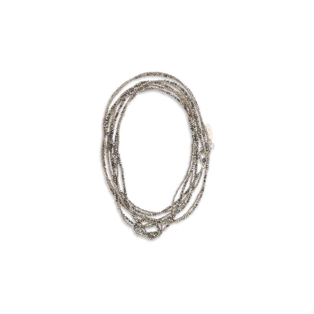 Brown Silver Bracelet