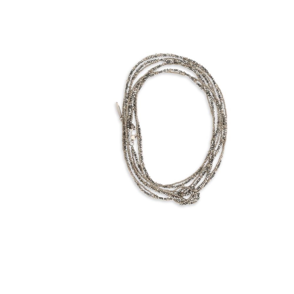 Brown Silver Bracelet