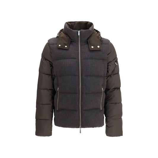 Gray Wool Oves Aries Shell Jacket