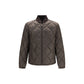 Bicolor Recycled Polyester Full-Length Jacket