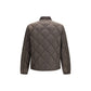 Bicolor Recycled Polyester Full-Length Jacket