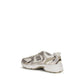 Beige Fabric Athletic Sneakers