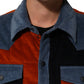 Multicolor Cotton Corduroy ButtonUp Jacket
