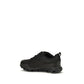 Black Polyester Athletic Sneakers