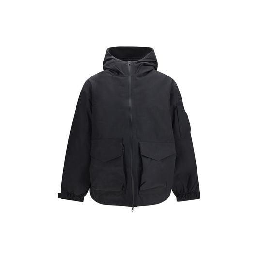 Black Recycled Polyester Shell Jacket