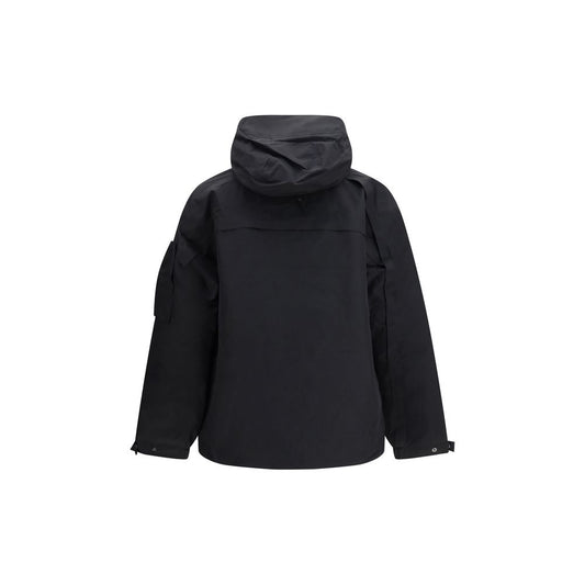Black Recycled Polyester Shell Jacket