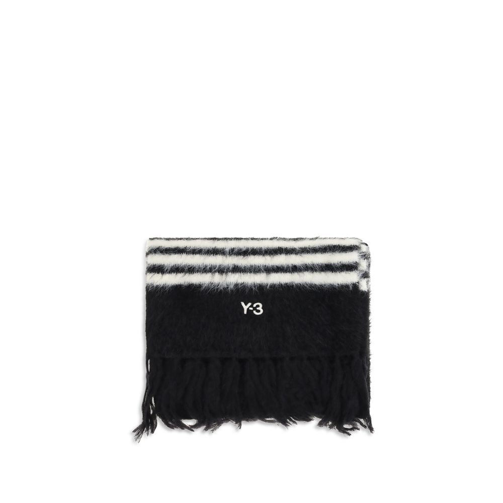 Black Recycled Polyamide Scarf