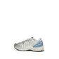 White Fabric Athletic Sneakers