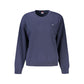 Blue Cotton Women's Sweatshirt