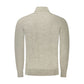 Grey Acrylic Men's Sweater