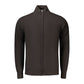 Black Acrylic Men's Cardigan