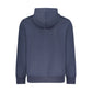Blue Cotton Men's Hoodie