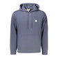 Blue Cotton Men's Hoodie