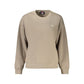 Beige Cotton Women's Sweatshirt