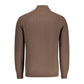 Brown Wool Men's Sweater