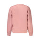 Pink Cotton Womens Sweatshirt