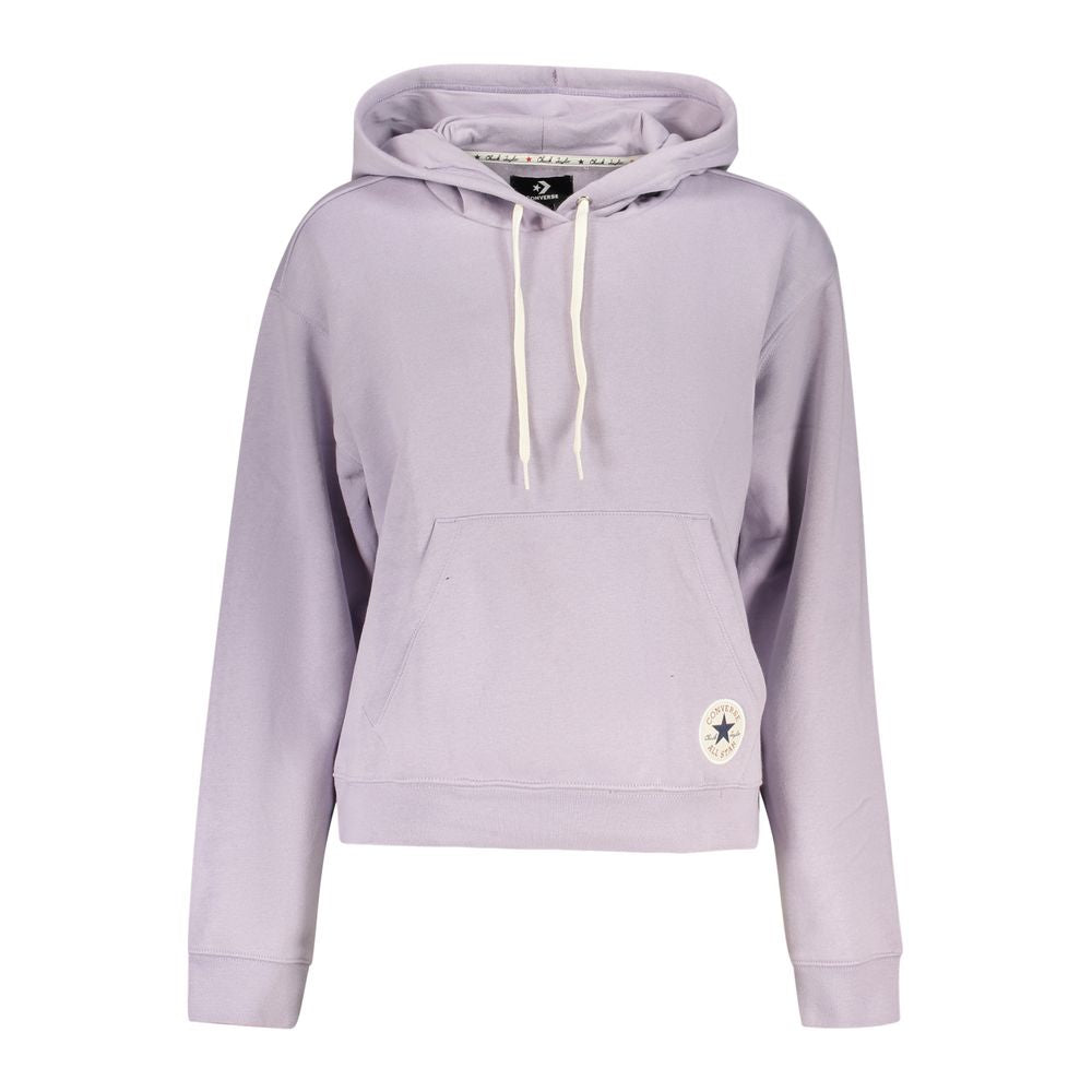 Purple Cotton Sweatshirt