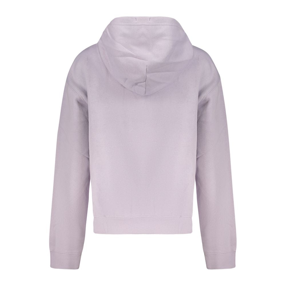 Purple Cotton Sweatshirt