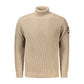 Beige Wool Turtleneck