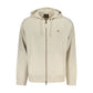 Beige Cotton Men's Hoodie