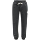 Black Cotton Athletic Pants