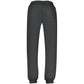 Black Cotton Athletic Pants