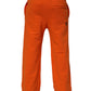 Orange Cotton DGVIB3 Men Trackpants Pants