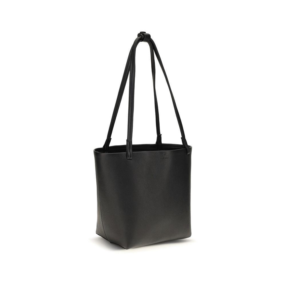 Black Calf Leather Bos Taurus Shoulder Bag