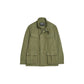 Green Cotton Full-Length Jacket
